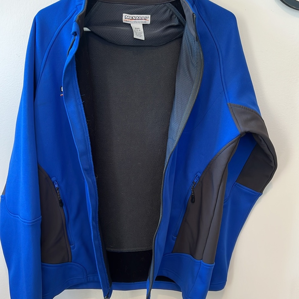 Blue And Gray Menards Jacket - image 3